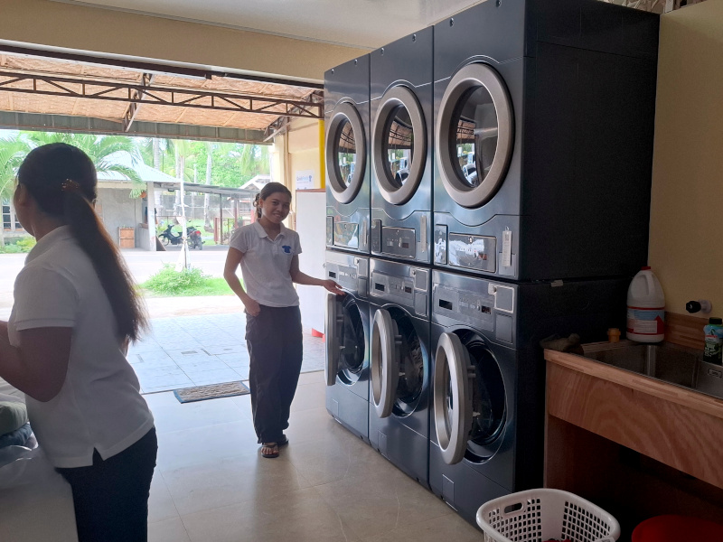 QuickFresh washer and dryer machines